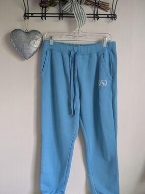 Abercrombie & Fitch Light Blue Track Joggers